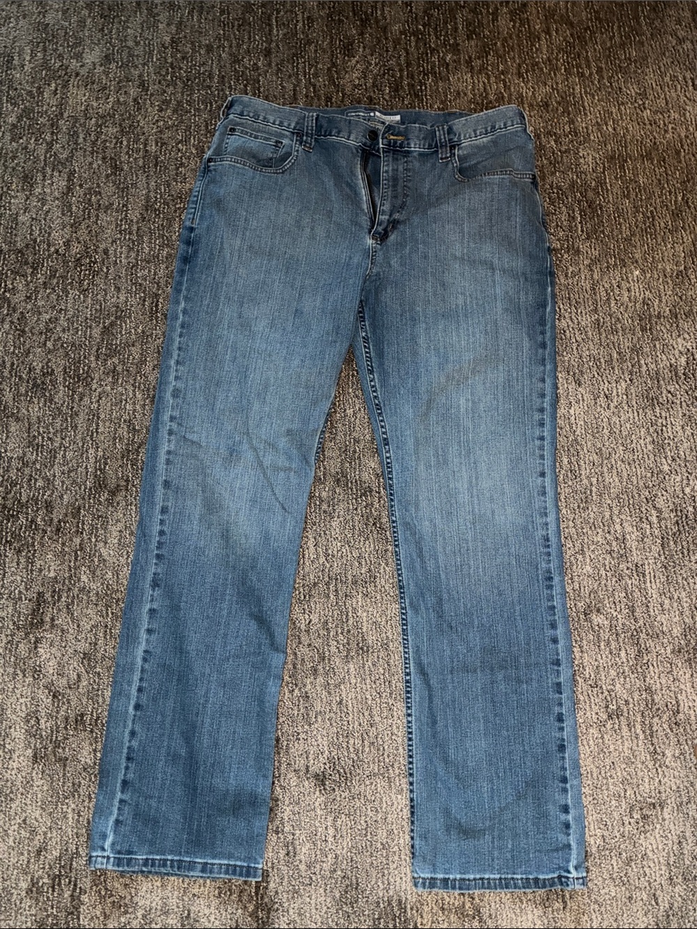 Carhartt Men’s Relaxed Fit Blue Denim Jeans 36x32